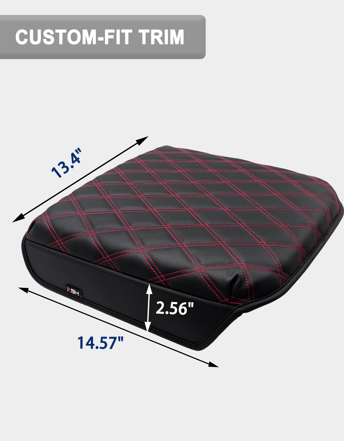 Center Console Armrest Cover Pad for Bucket Seat 2019-2026 Chevy Silverado 1500 2500 3500,2019-2026 GMC Sierra 1500 2500 3500,2021-2026 Tahoe/Suburban/Yukon