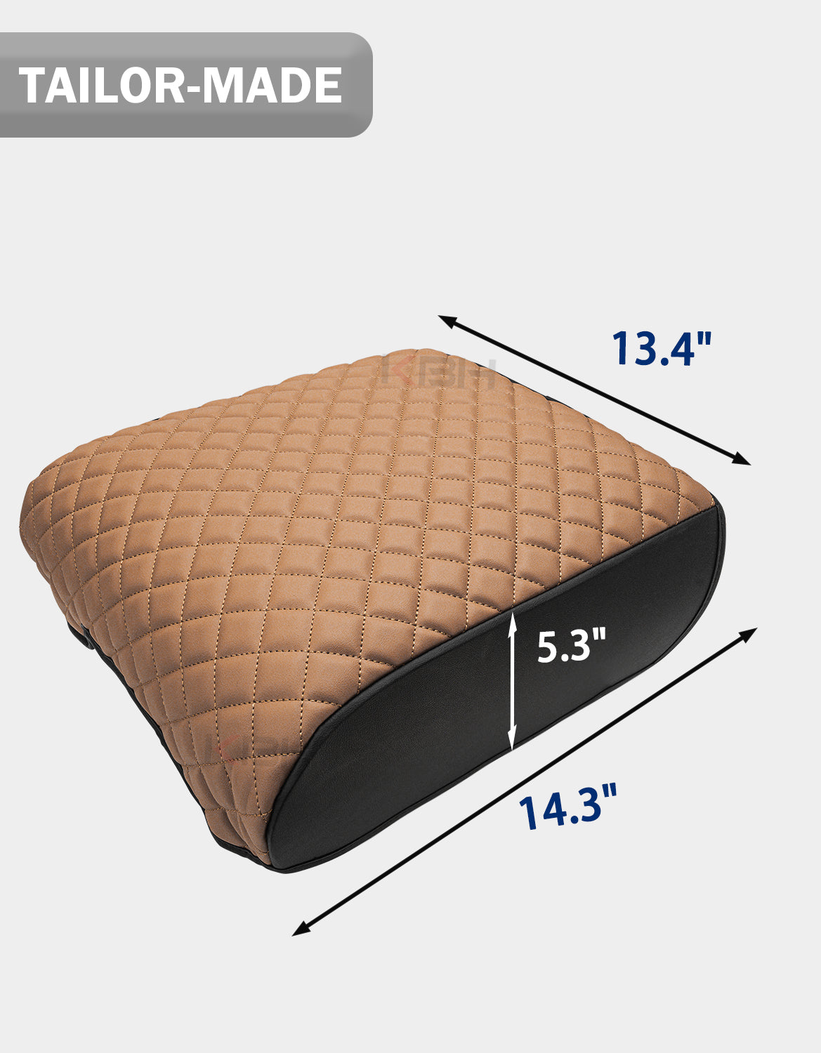 Center Console Armrest Cover Pad for Bucket Seat 2021-2026 Ford F-150