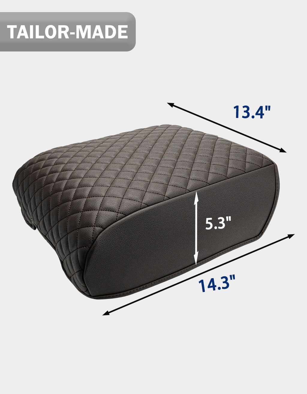 Center Console Armrest Cover Pad for Bucket Seat 2021-2026 Ford F-150