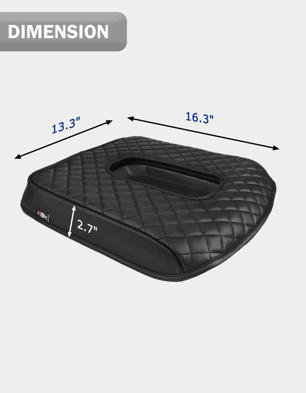 Center Console Armrest Cover Pad for Jump Seat 2019-2026 GMC Sierra 1500 2500 3500,2019-2026 Chevy Silverado 1500 2500 3500