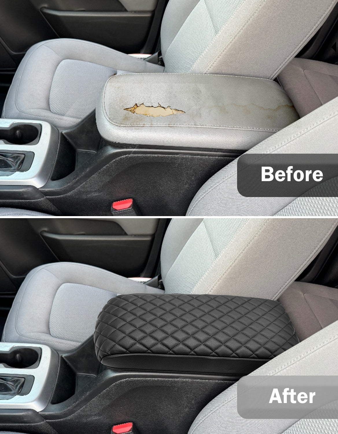 Center Console Armrest Cover for 2015-2022 Chevy Colorado,2015-2022 GMC Canyon
