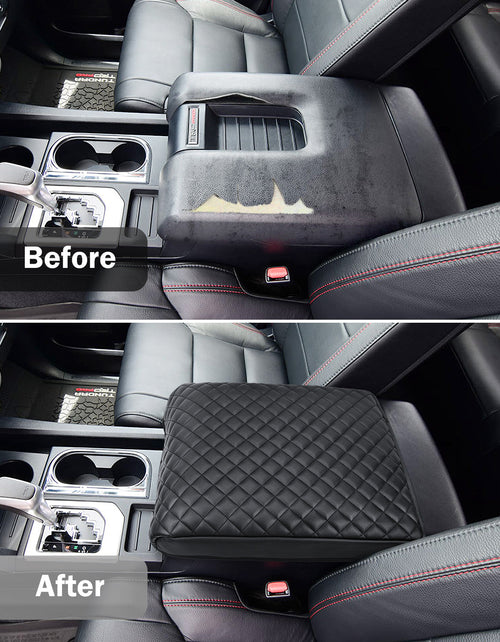 Center Console Armrest Cover Cushion Pad Protector for 2014-2021 Toyota Tundra
