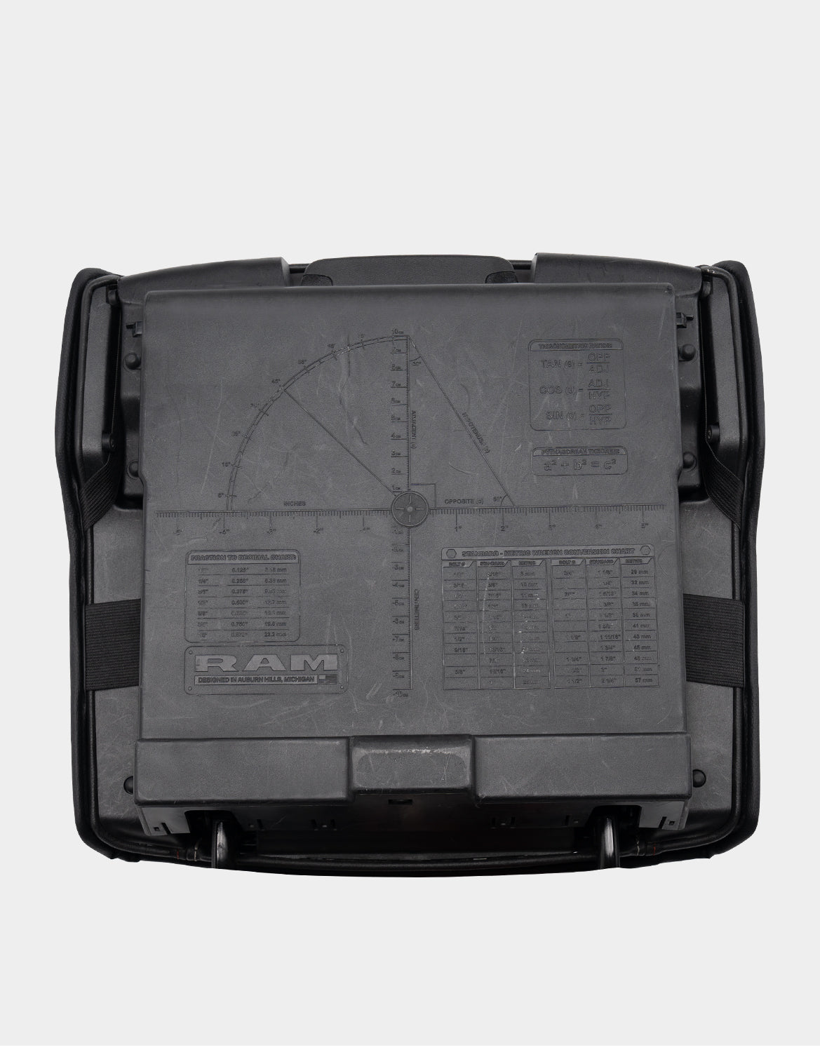Center Console Armrest Cover for Bucket Seat 2019-2026 Dodge Ram 1500 2500 3500