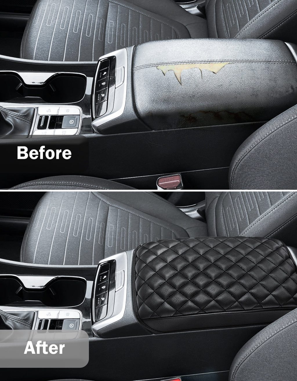 Center Console Armrest Cover for Hyundai Tucson 2022-2024