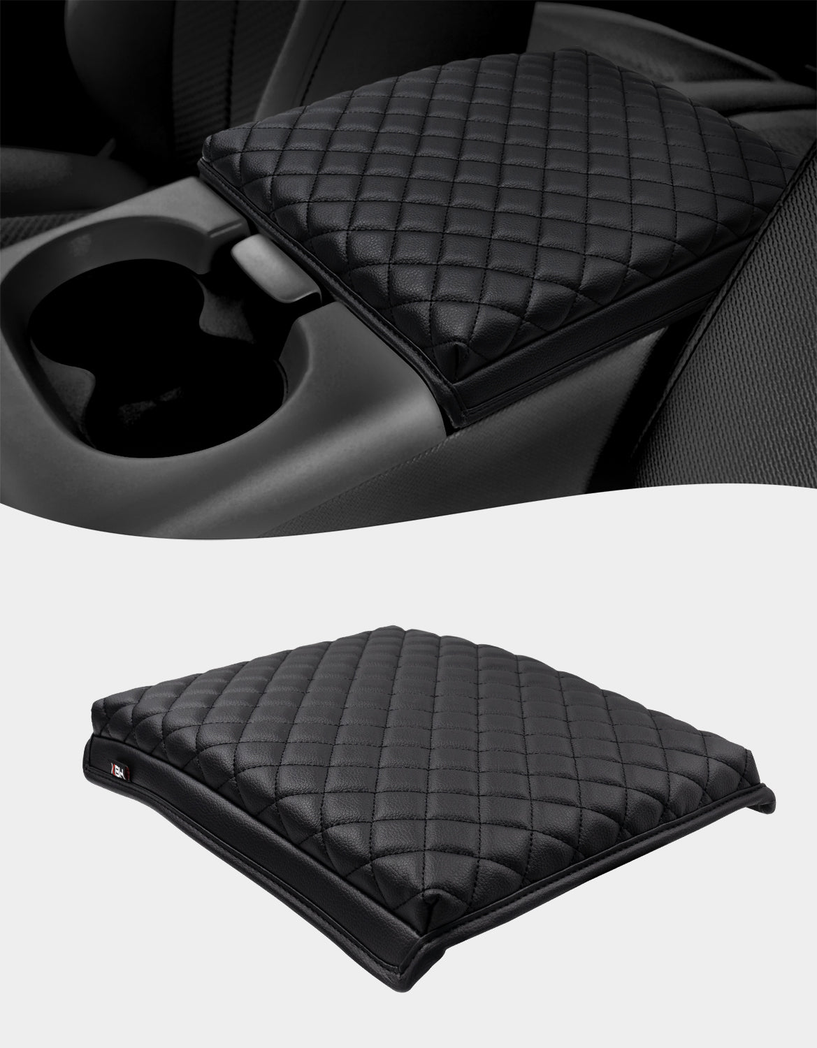 Center Console Armrest Cover Pad for Jump Seat 2004-2010 Ford F150