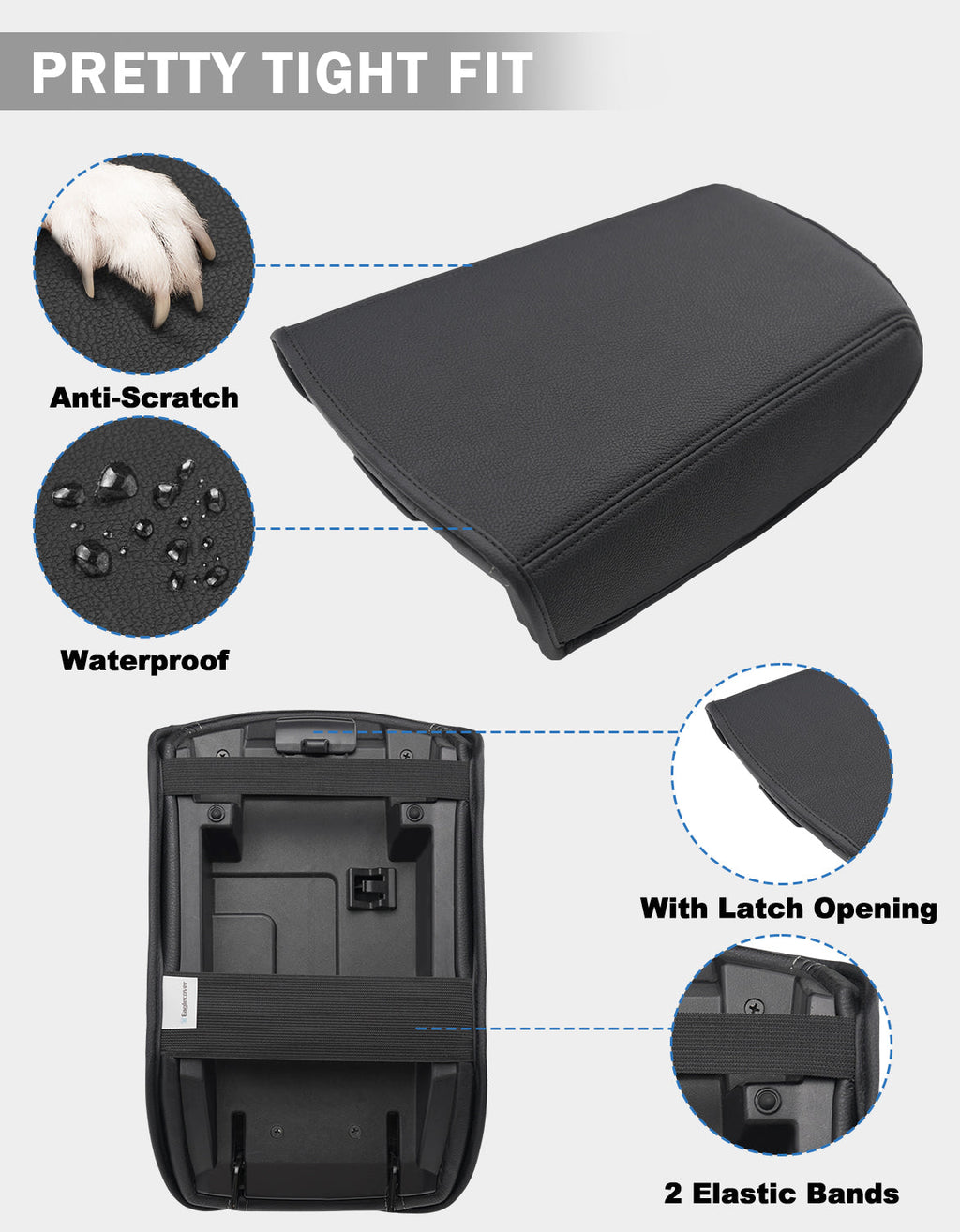 Center Console Armrest Cover for Nissan Maxima 2016-2024