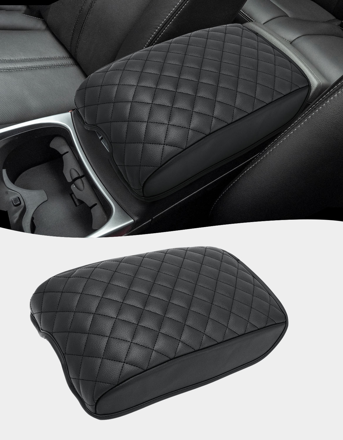 Center Console Armrest Cover for Cadillac SRX 2010-2016