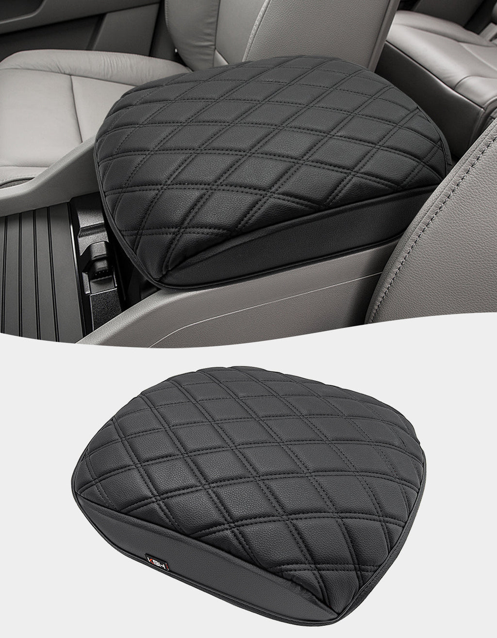 Center Console Armrest Cover Cushion Pad Protector for Honda Pilot 2009-2015