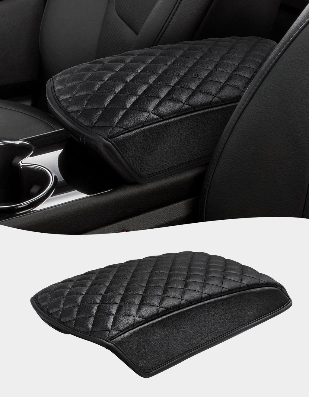 Center Console Armrest Cover for Ford Edge 2015-2020