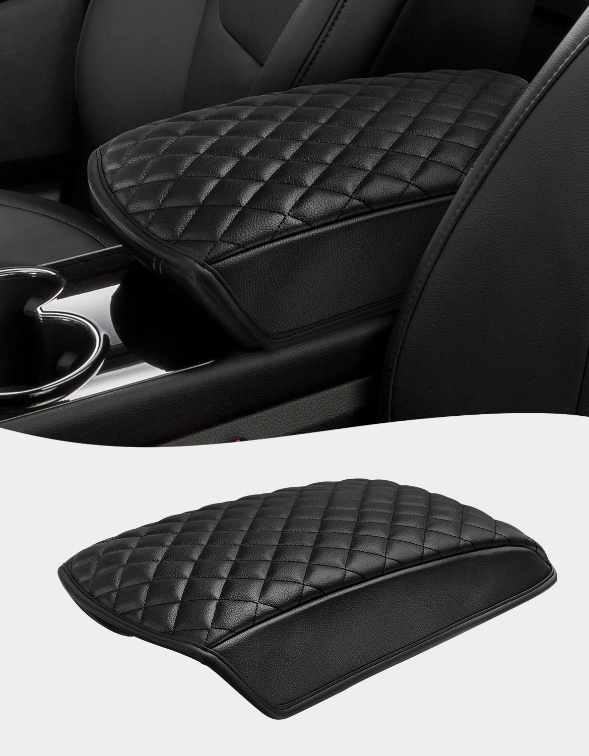 Center Console Armrest Cover for Ford Edge 2015-2020