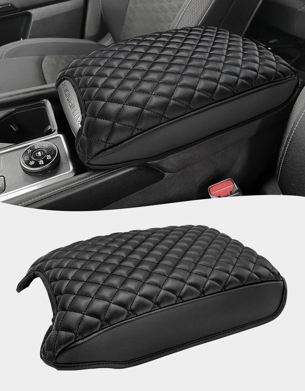 Center Console Armrest Cover Cushion Pad Protector for Nissan Pathfinder 2022-2025
