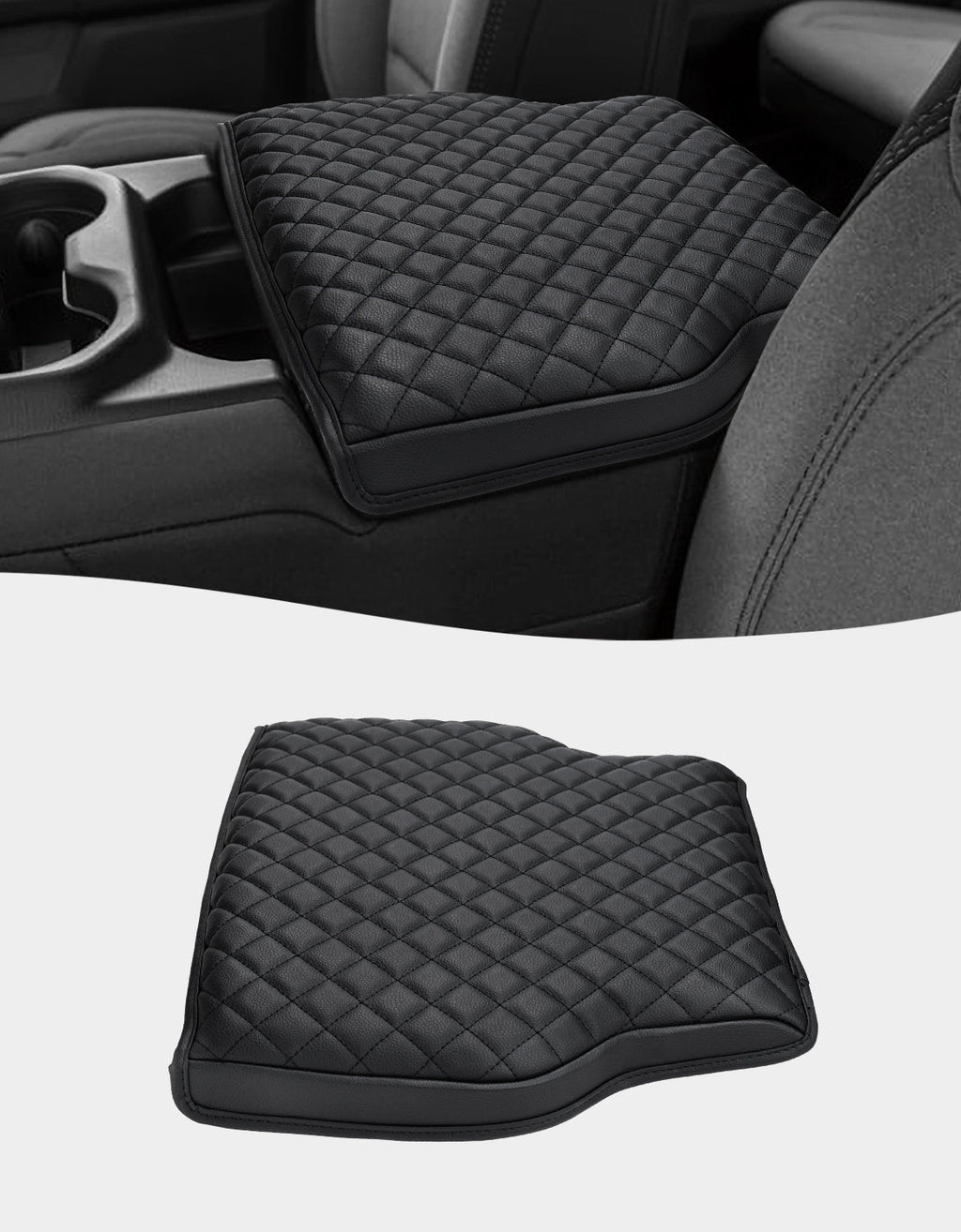 Center Console Armrest Cover for Jump Seat 2019-2025 Dodge Ram 1500 New Model