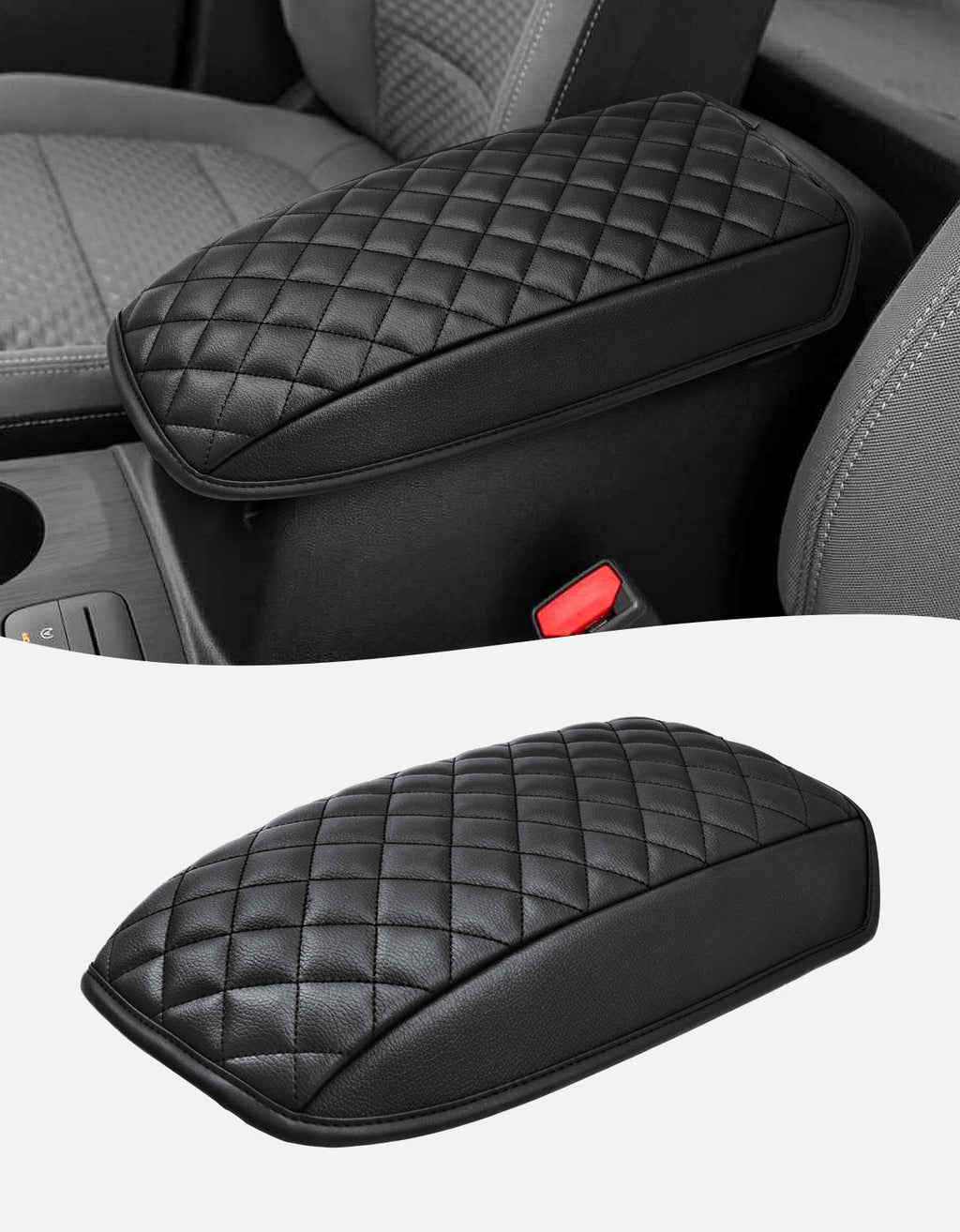 Center Console Armrest Cover Pad Cushion Protector for 2020-2026 Ford Escape,2021-2026 Ford Bronco Sport CX430