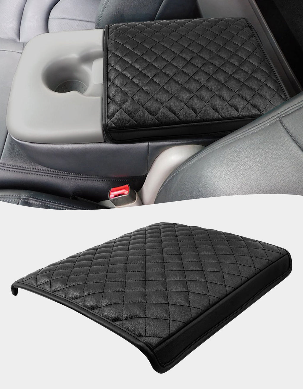 Center Console Armrest Cover Pad for jump Seat 1997-2003 Ford F150