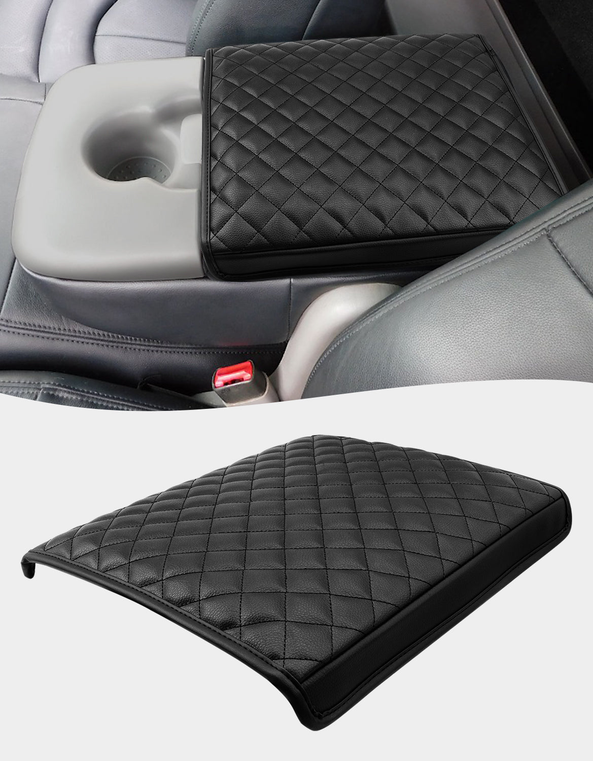 Center Console Armrest Cover Pad for jump Seat 1997-2003 Ford F150