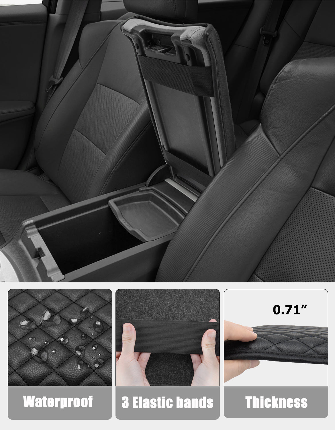 Center Console Armrest Cover for Acura RDX 2013-2018
