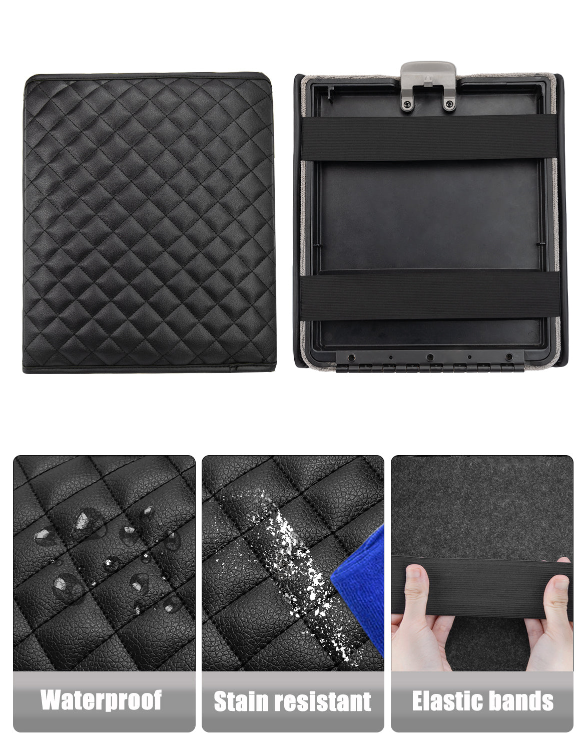 Center Console Armrest Cover Pad for jump Seat 1997-2003 Ford F150