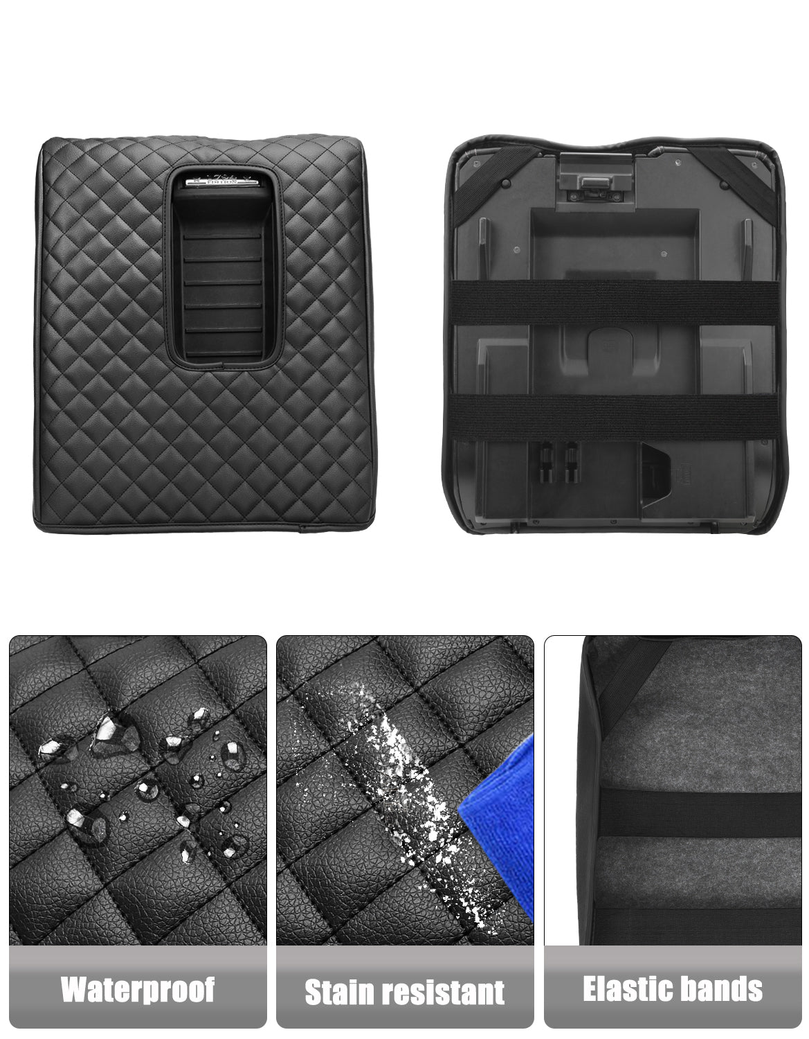 Center Console Armrest Cover for 2014-2021 Toyota Tundra
