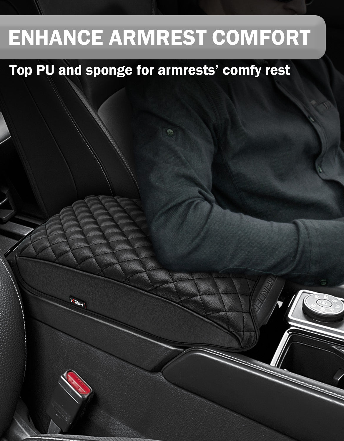 Center Console Armrest Cover Cushion Pad Protector for Nissan Pathfinder 2022-2025