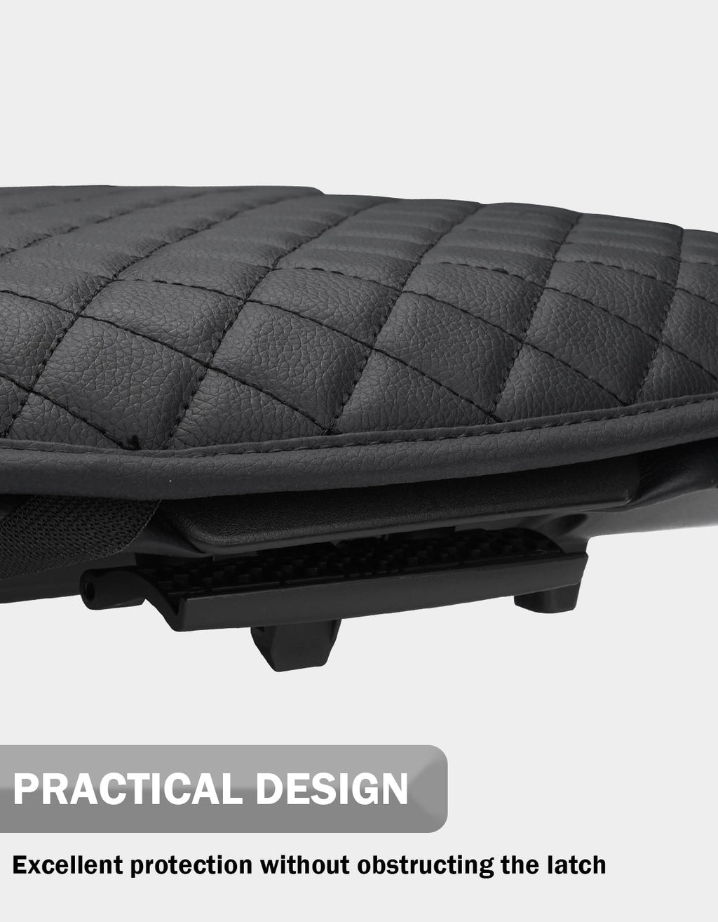 Center Console Armrest Cover Pad For Jump Seat 2019-2026 Chevy Silverado 1500 2500 3500,2019-2026 GMC Sierra 1500 2500 3500