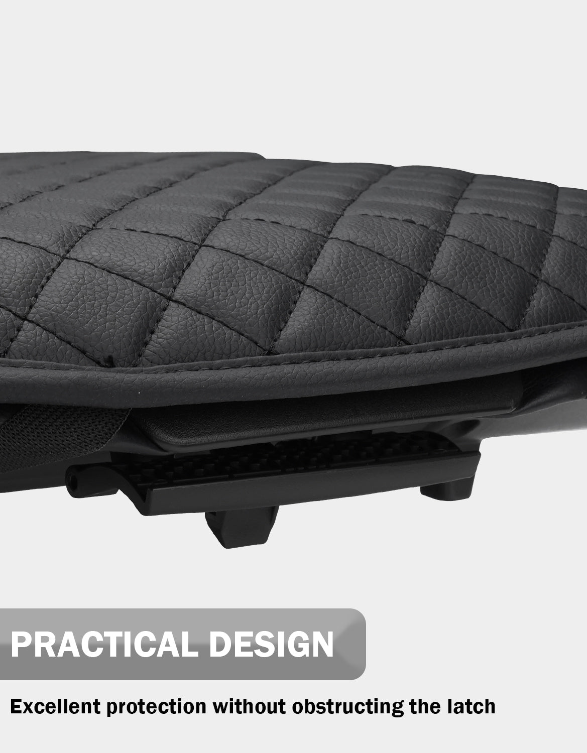 Center Console Armrest Cover Pad For Jump Seat 2019-2026 Chevy Silverado 1500 2500 3500,2019-2026 GMC Sierra 1500 2500 3500