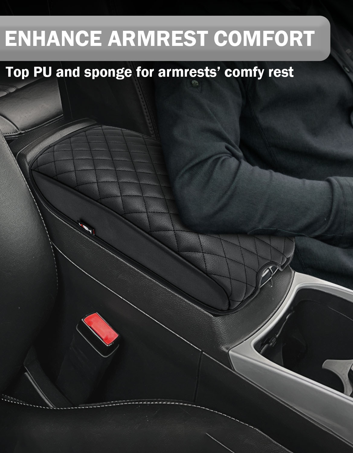 Center Console Armrest Cover for Cadillac SRX 2010-2016