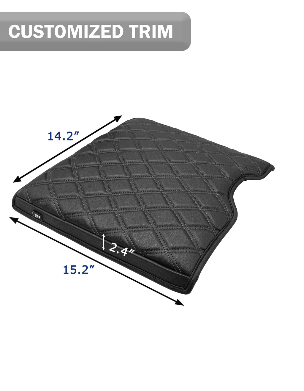 Center Console Armrest Cover Pad for Jump Seat 2015-2025 Ford F150, 2017-2025 Ford F250 F350 F450 F550 Super Duty