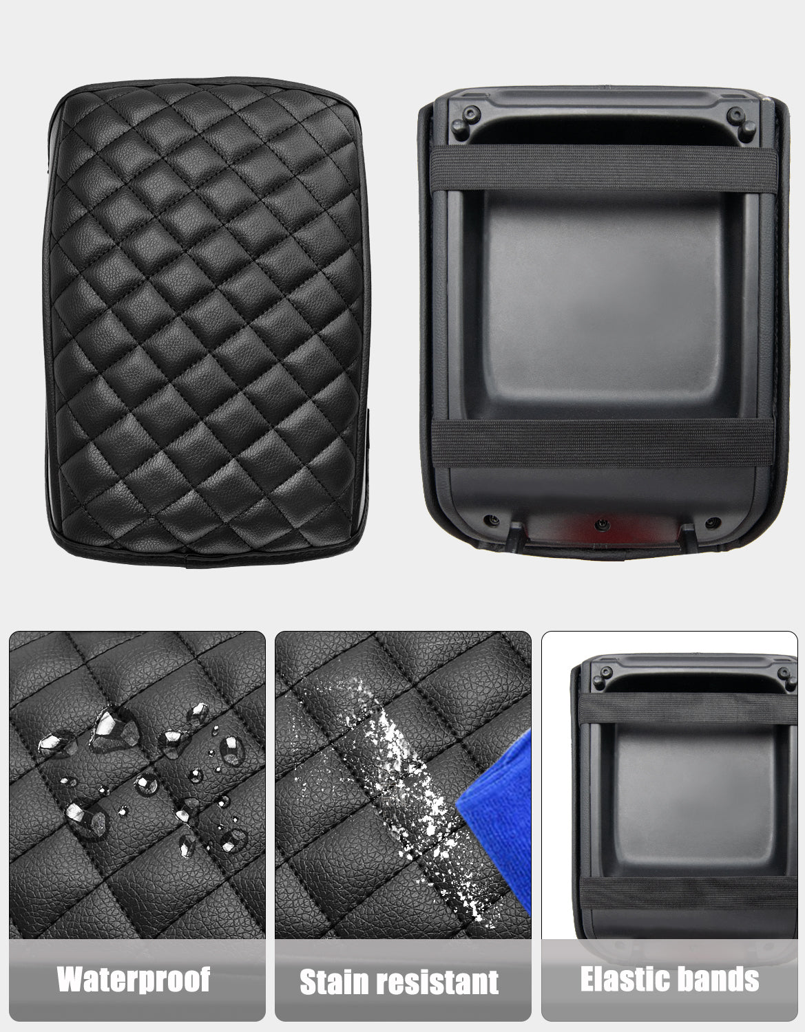 Center Console Armrest Cover for Hyundai Tucson 2022-2024
