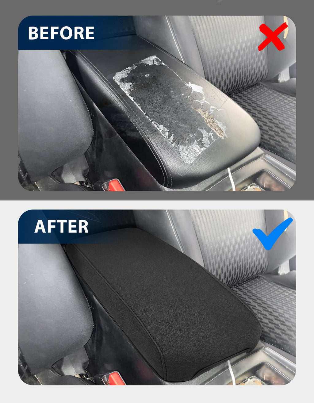 Center Console Armrest Cover for 2009-2014 Nissan Maxima,2013-2018 Nissan Altima