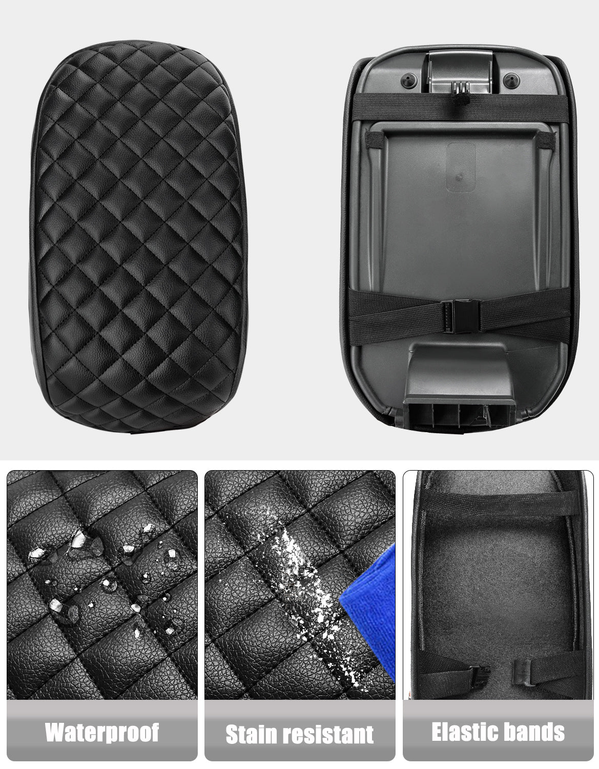 Center Console Armrest Cover for 2022-2026 Ford Maverick