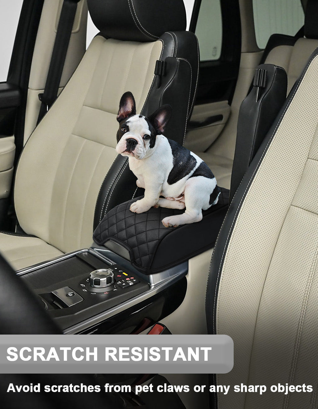 Center Console Armrest Cover for Land rover LR3 LR4 2006-2016, Range Rover Sport 2006-2013