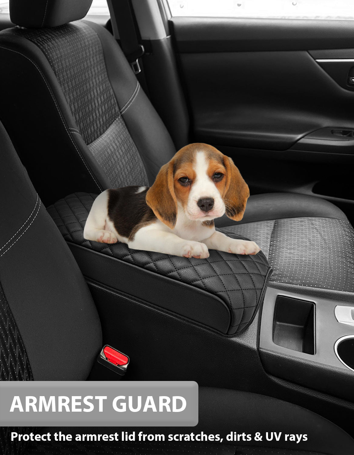 Center Console Armrest Cover Pad for 2009-2014 Nissan Maxima,2013-2018 Nissan Altima