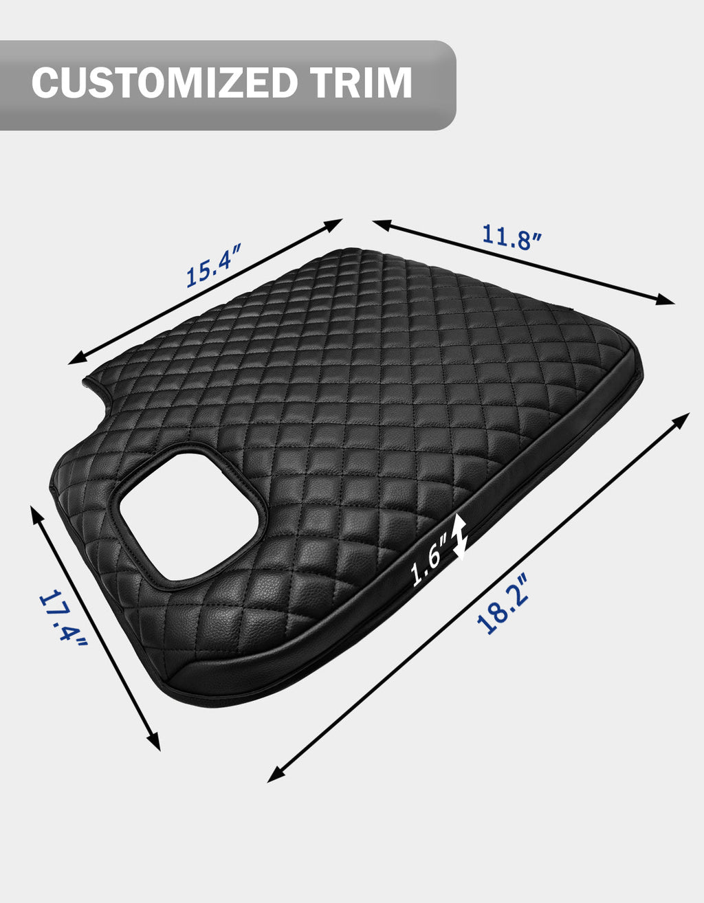 Center Console Armrest Cover Pad for Jump Seat 1999-2001 Ford F250 F350 F450 Super Duty
