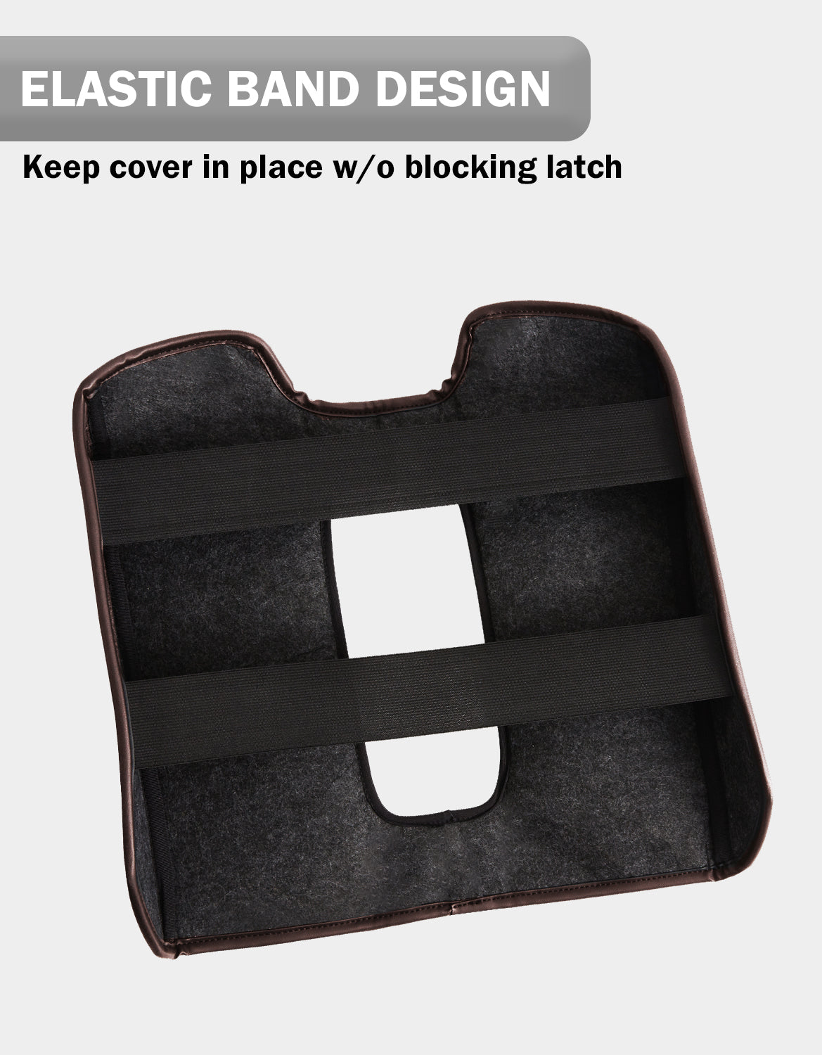 Center Console Armrest Cover Pad for Bucket Seat 2014-2018 Chevy Silverado 1500 2500 3500,2014-2018 GMC Sierra 1500 2500 3500,2015-2020 Tahoe/Yukon/Suburban
