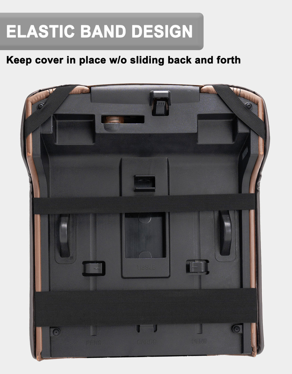 Center Console Cover Pad for Bucket Seat 2011-2016 Ford F250 F350 F450 F550 Super Duty