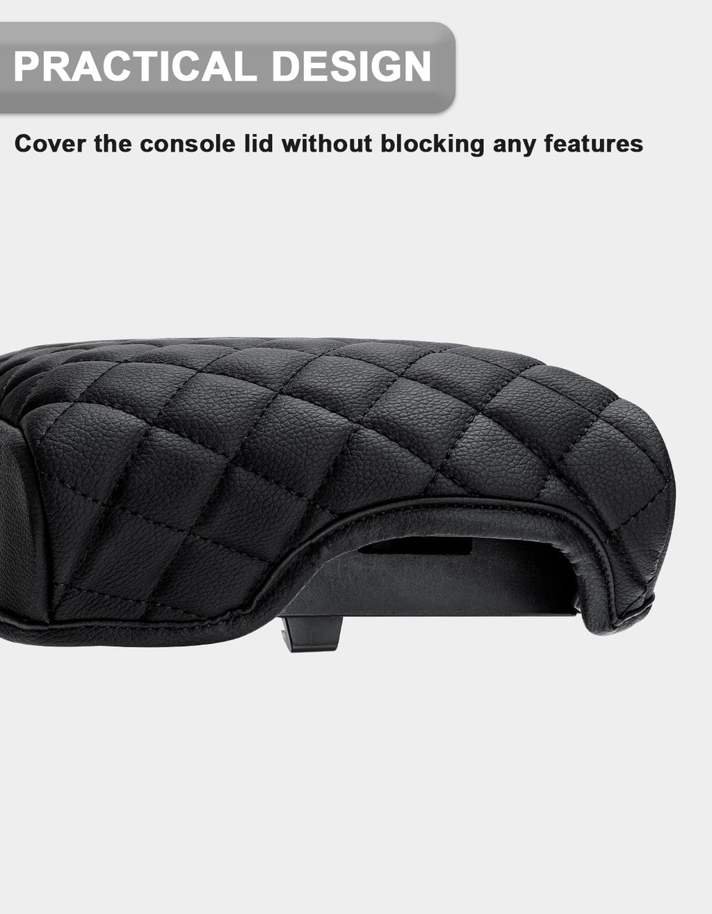 Center Console Armrest Cover for Hyundai Sonata 2015-2019