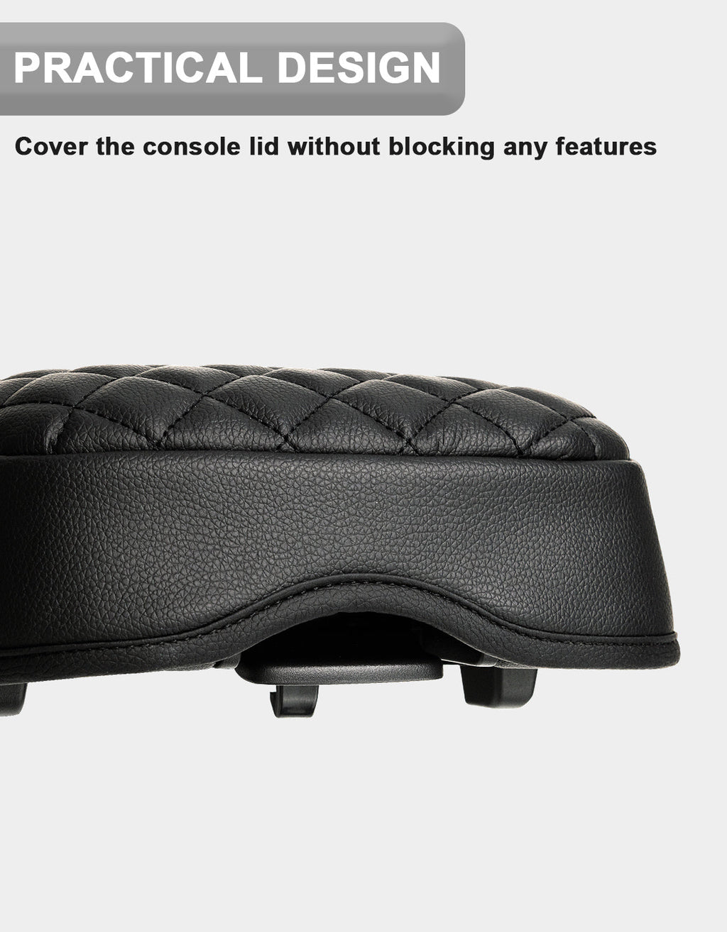 Center Console Armrest Cover Pad for Nissan Frontier 2022-2025