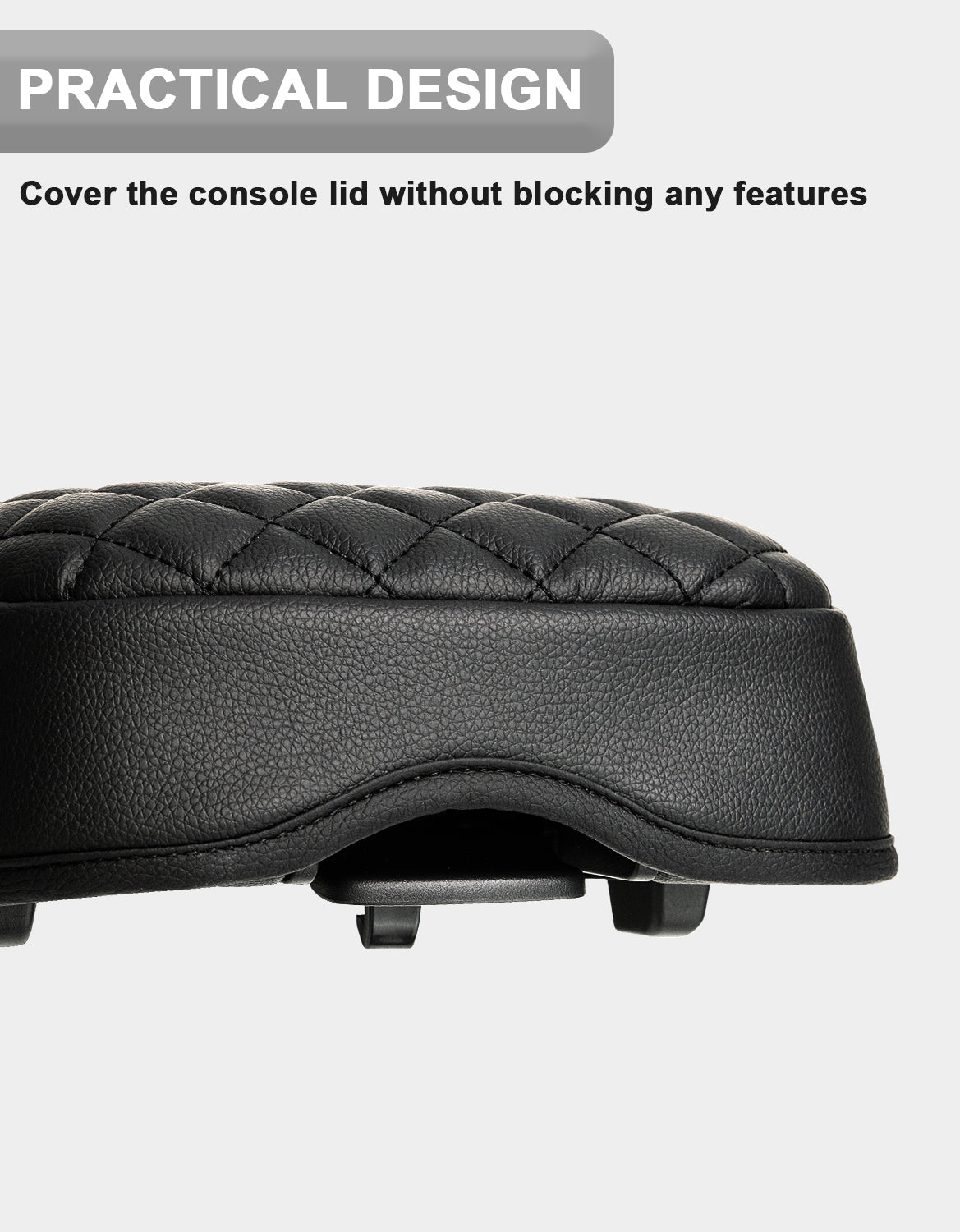 Center Console Armrest Cover Pad for Nissan Frontier 2022-2025