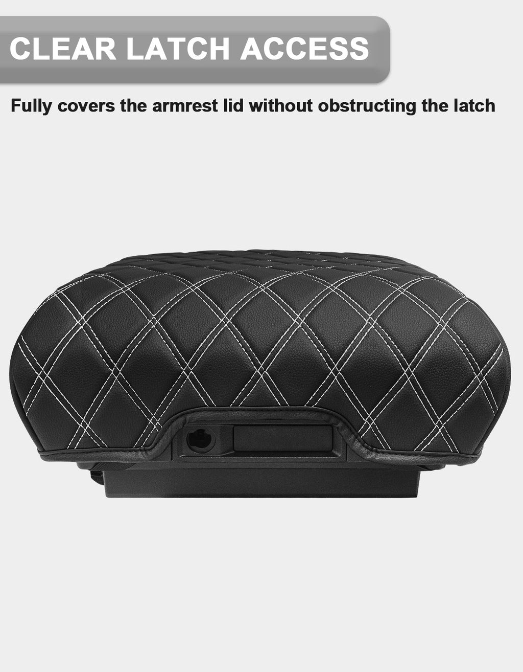 Center Console Armrest Cover Pad for Bucket Seat 2021-2026 Ford F-150