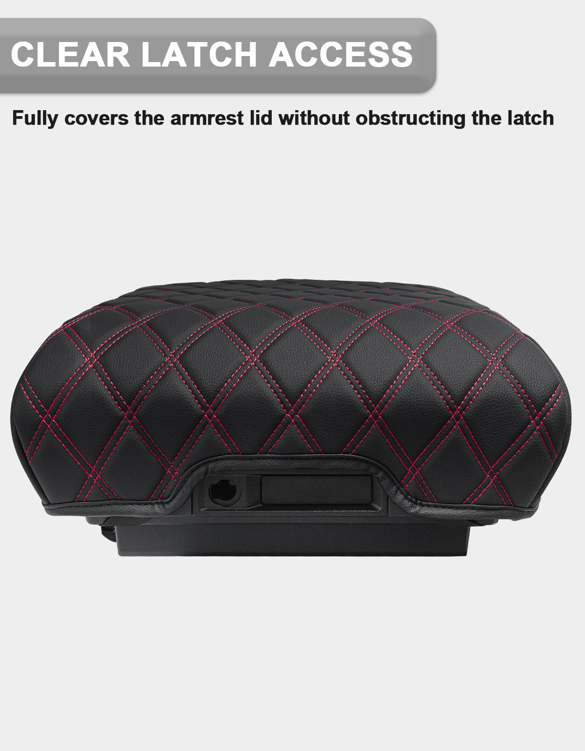 Center Console Armrest Cover Pad for Bucket Seat 2021-2026 Ford F-150