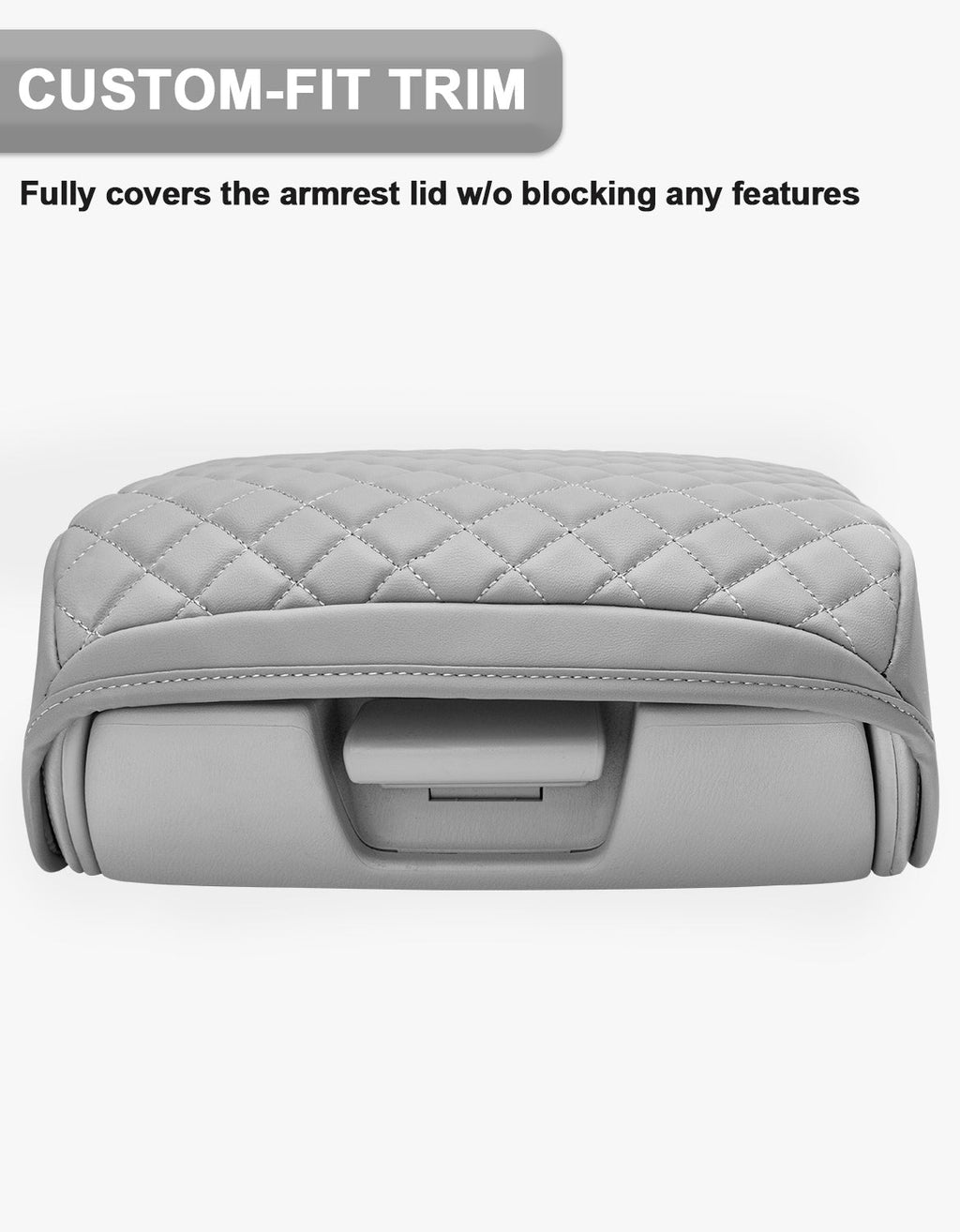 Center Console Armrest Cover Pad Protector for Infiniti QX56 2011-2017, Infiniti QX80 2011-2017