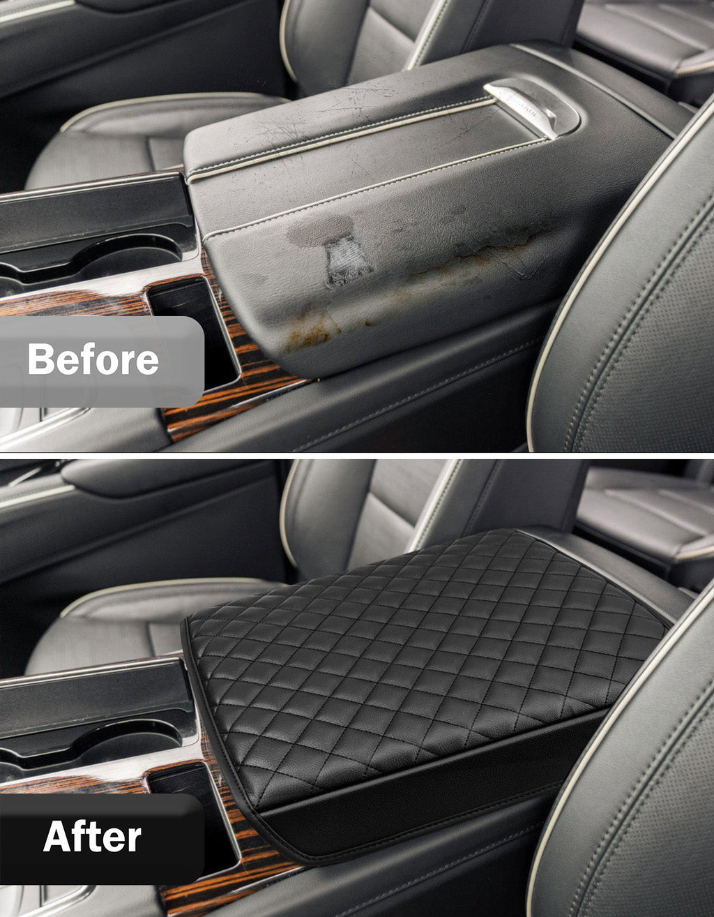 Center Console Armrest Cover for Cadillac Escalade 2021-2026