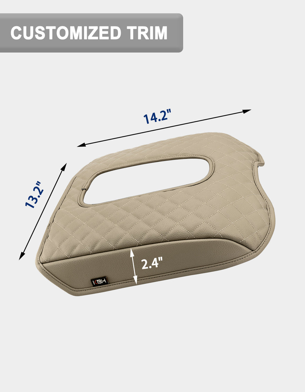 Center Console Armrest Cover Pad Cushion Protector for Cadillac Escalade 2015-2020
