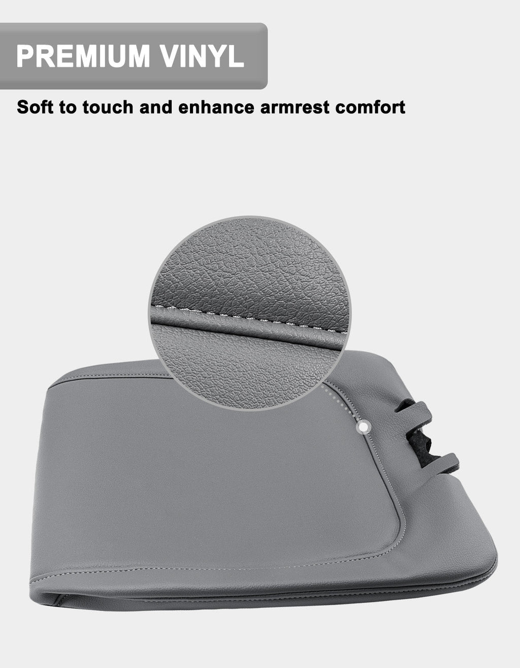Easy Installation Center Console Cover Replacement for Jump Seat 2013-2018 Dodge Ram 1500,2013-2025 Dodge Ram 1500Classic,2013-2025 Dodge Ram 2500 3500
