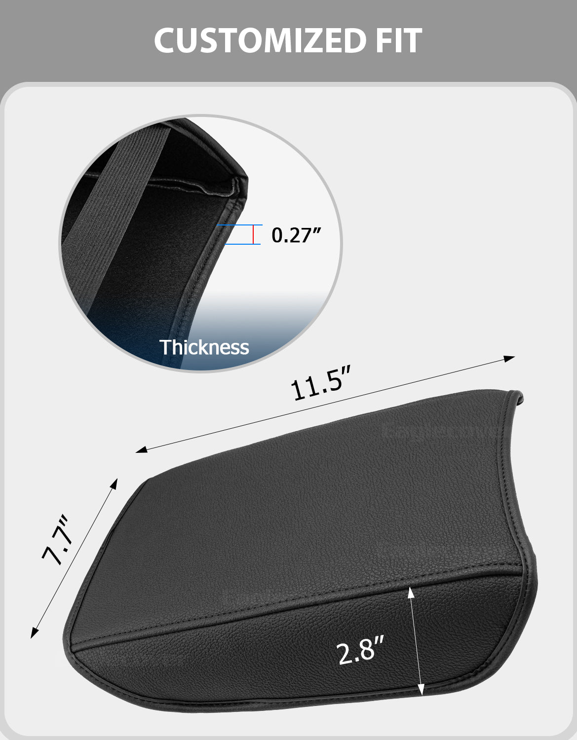 Center Console Armrest Cover for Honda CRV 2017-2022