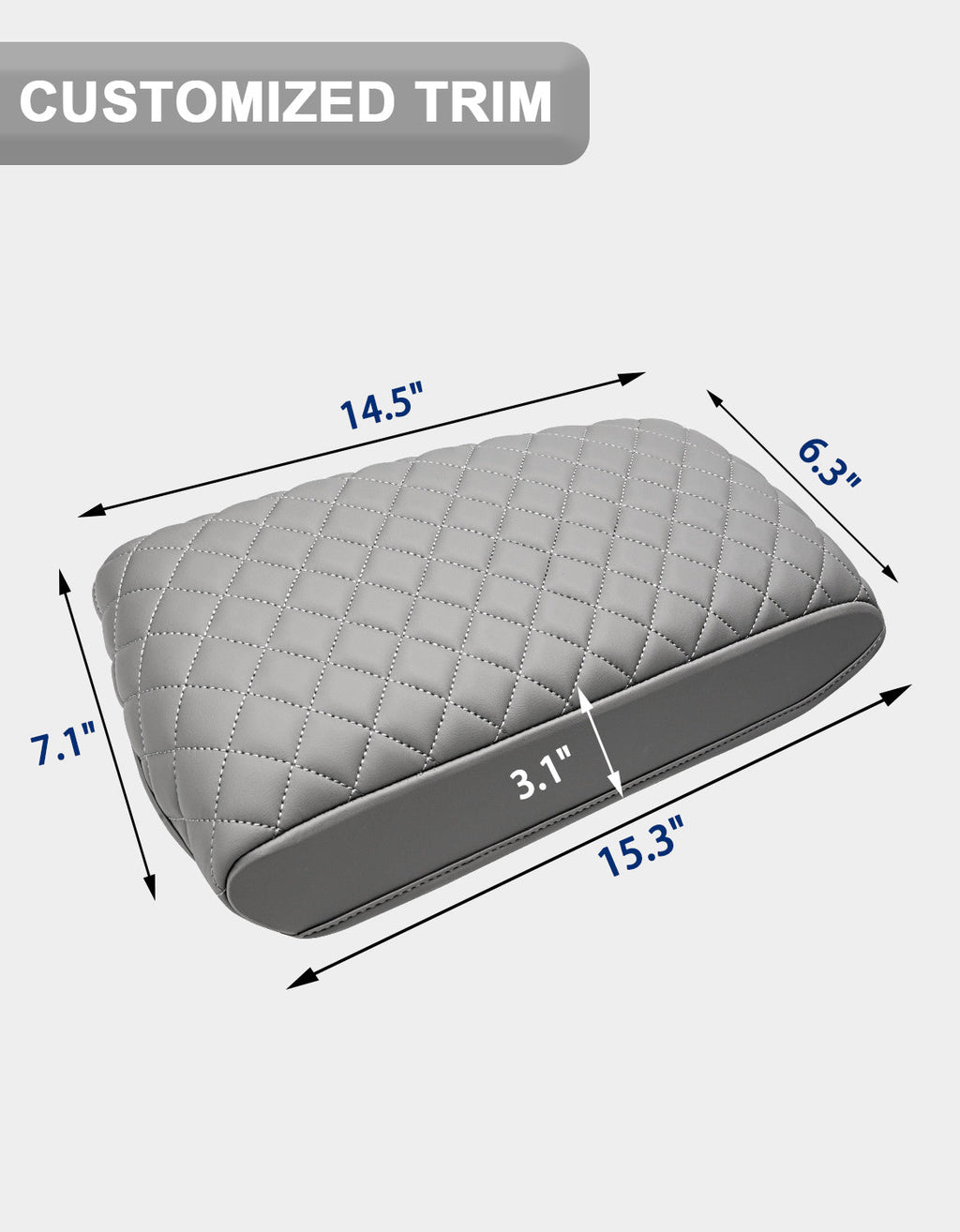Center Console Armrest Cover for Hyundai Sonata 2015-2019