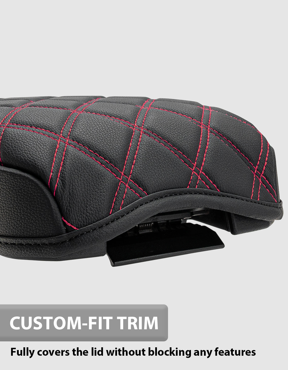 Center Console Armrest Cover Cushion Protector for Toyota Tacoma 2016-2023