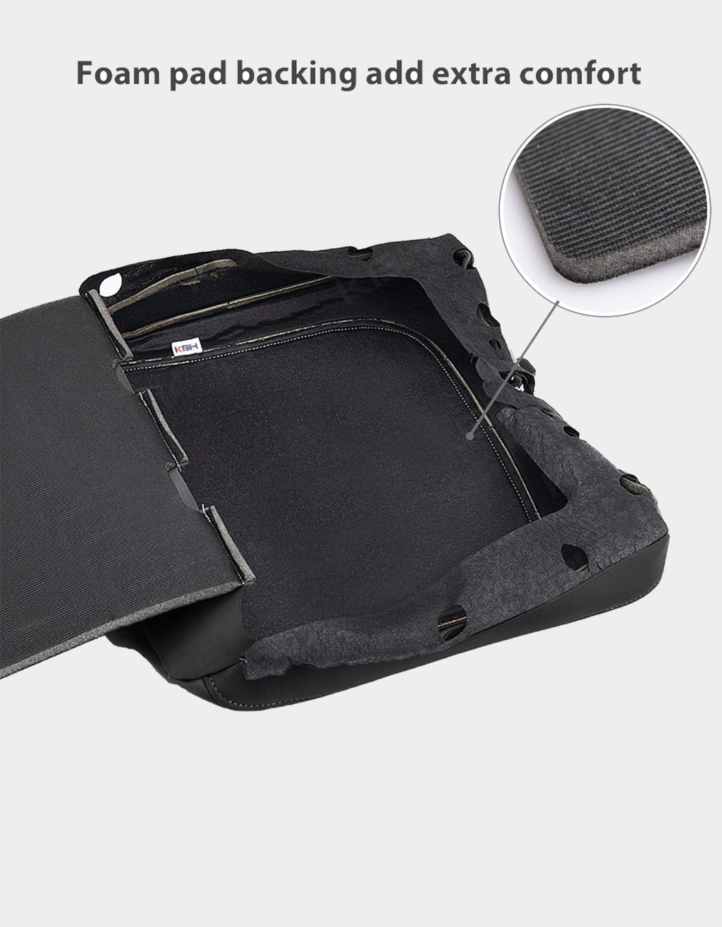 Easy Installation Center Console Cover Replacement for Jump Seat 2013-2018 Dodge Ram 1500,2013-2025 Dodge Ram 1500Classic,2013-2025 Dodge Ram 2500 3500