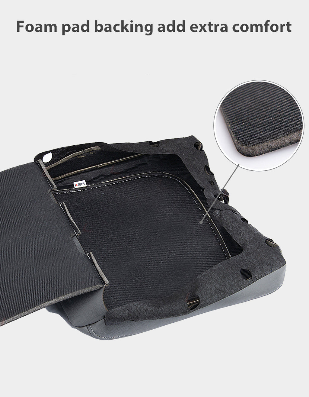 Easy Installation Center Console Cover Replacement for Jump Seat 2013-2018 Dodge Ram 1500,2013-2025 Dodge Ram 1500Classic,2013-2025 Dodge Ram 2500 3500