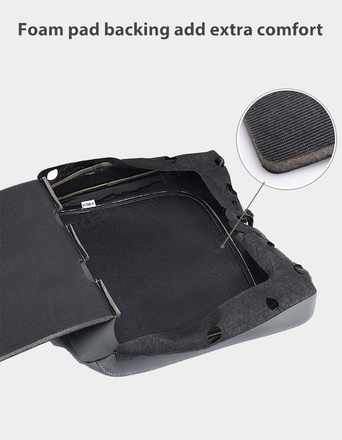 Easy Installation Center Console Cover Replacement for Jump Seat 2013-2018 Dodge Ram 1500,2013-2025 Dodge Ram 1500Classic,2013-2025 Dodge Ram 2500 3500